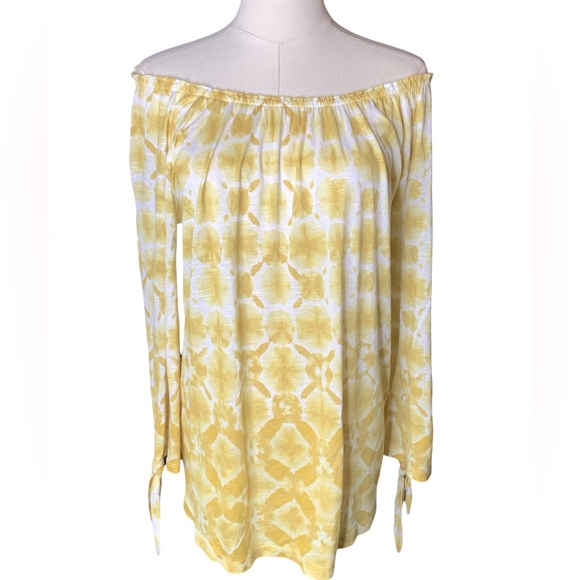 Chicos Tie-Dye Shibori Tunic - Picture 2 of 7